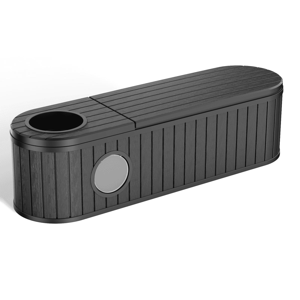 Joxxoaa Space-Saving Hidden Cat Litter Box, Weatherproof Resin Cat House with Ventilation for Indoor/Outdoor Use, Easy Assembly.